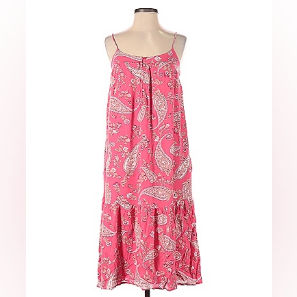 NWOT Lucky Brand Midi belt dress